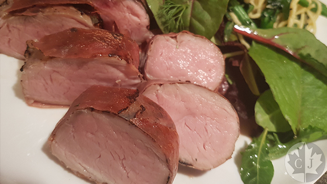 低温調理で豪華な夕食 簡単 美味しい 豚のフィレ肉の生ハム巻 Anova Canada With Japan